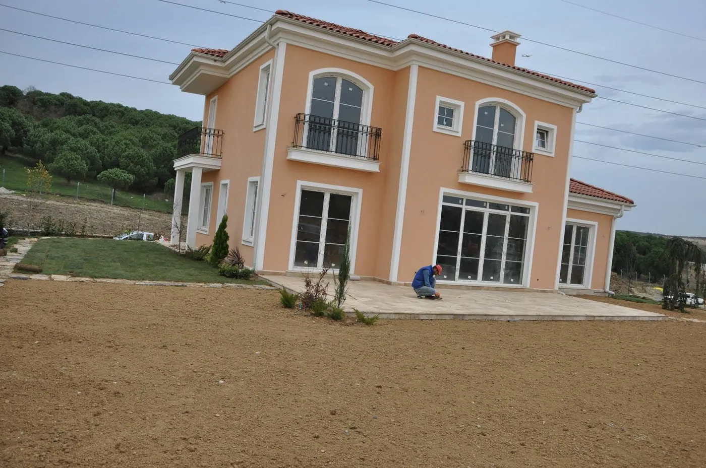 Villa ve site peyzaj uygulaması 2