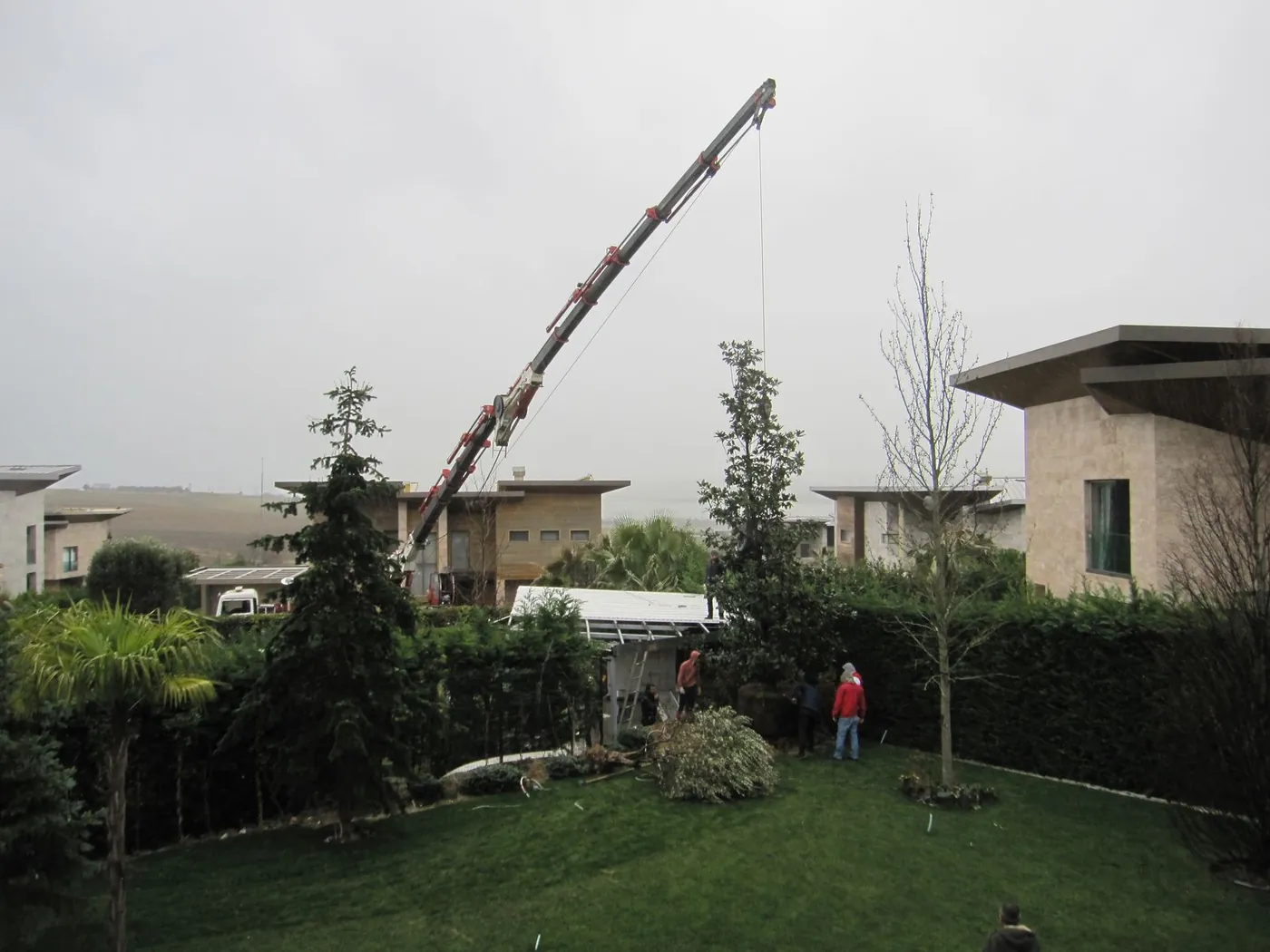 Villa ve site peyzaj uygulaması 31